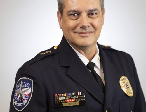 City of Keller, TX,  Chief Brad G. Fortune Honored with Defender Award