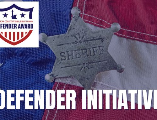 Press Release: ACRU Backs Local Officers Working With ICE Under 287(g) to Serve and Protect