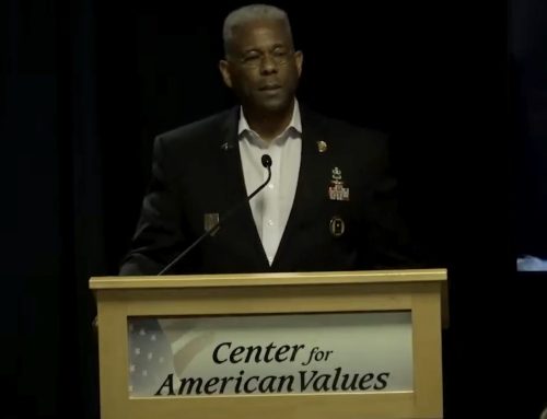 Honor, Integrity, Patriotism: Allen West’s Challenge at the Center for American Values