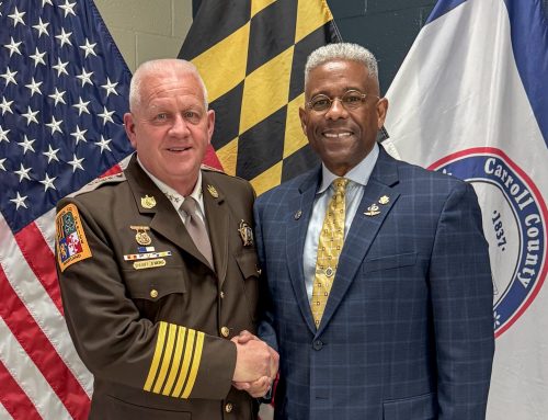 Sheriff Charles A. Jenkins, Frederick County, Maryland, Receives Defender Award